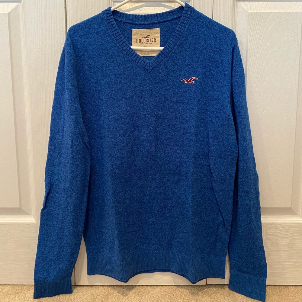 Blue Hollister Fleece